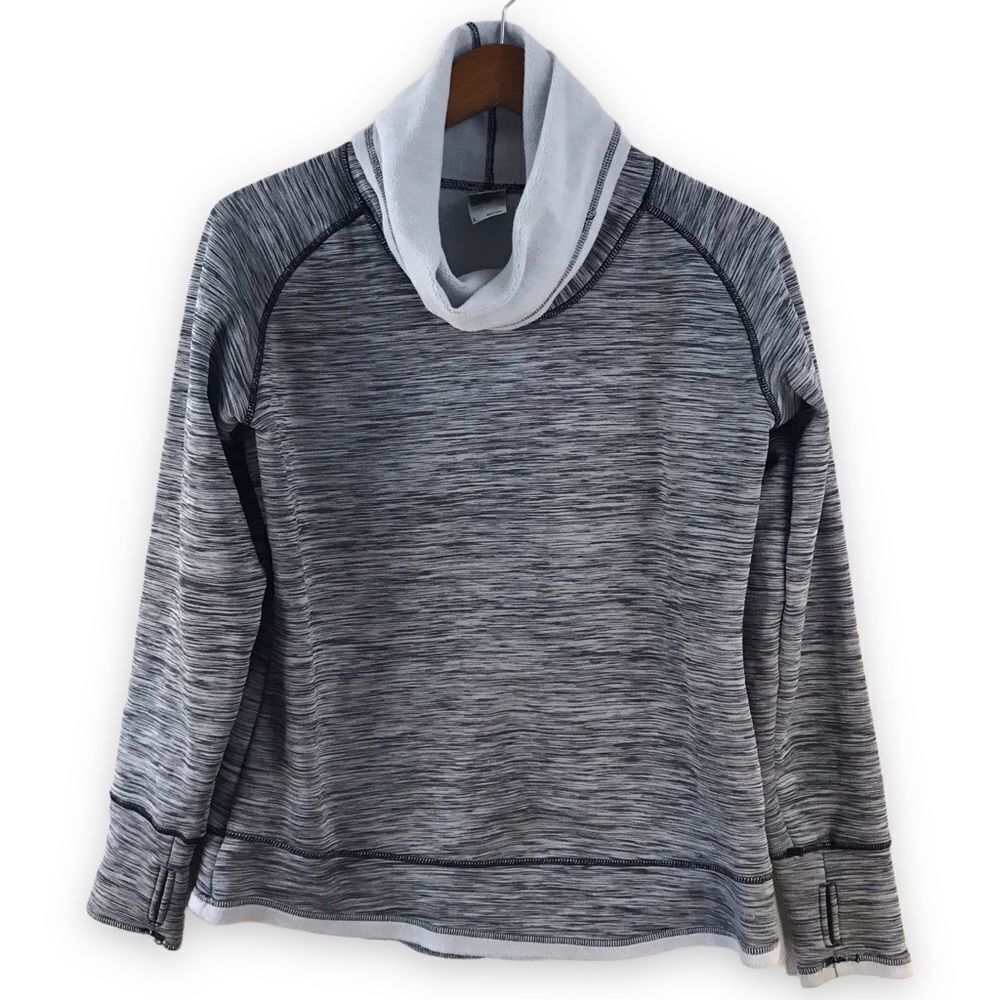 Avalanche pull-over cowl neck athletic jacket size L